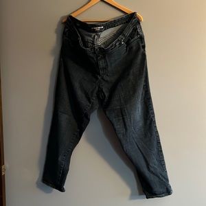 Liz Claiborne 22W classic slim leg jeans